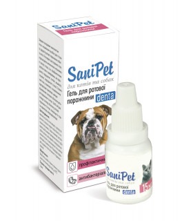 Гель Природа SaniPet для догляду за ротовою порожниною котів і собак, 15мл SaniPet - 1 - 4820150200626