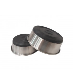 Миска металева з гумовою основою, 200 мл - 1,8 л Swastik Industries - 1 - 