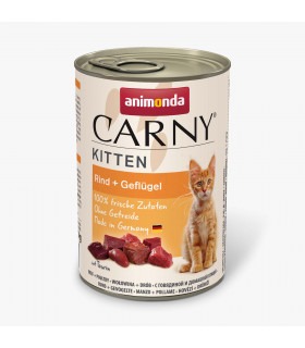 Вологий корм Animonda Carny Kitten Beef + Poultry з яловичиною і птицею для кошенят Animonda - 1 - 