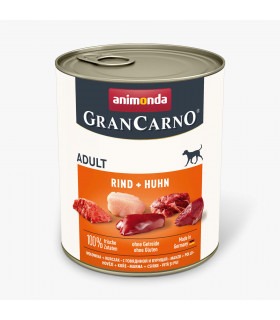 Вологий корм Animonda GranCarno Adult Beef + Chicken з яловичиною та куркою для собак Animonda - 1 - 