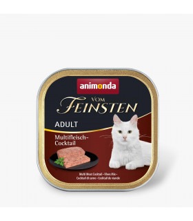 Вологий корм Animonda Vom Feinsten Adult Multi Meat Cocktail мультим'ясний коктейль для котів, 100 г Animonda - 1 - 401772183204