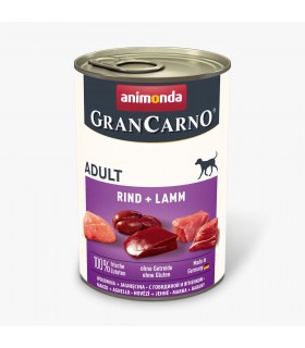 Вологий корм Animonda GranCarno Adult Beef + Lamb з яловичиною та ягням для собак Animonda - 1 -  2