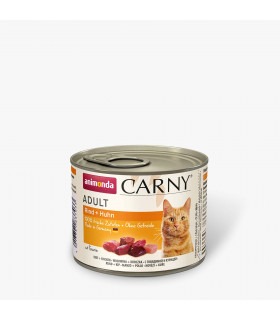 Вологий корм Animonda Carny Adult Beef + Chicken з яловичиною та куркою для котів Animonda - 1 -  2