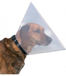 Ветеринарний комір для собак Trixie, пластиковий, прозорий Trixie - 1 - 