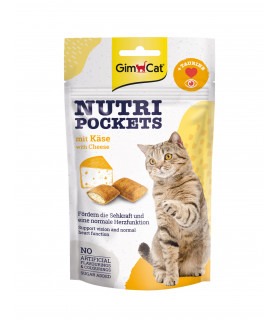 Ласощі GimCat With Cheese для котів Сирні крекери з начинкою з таурином 60г GimCat - 1 - 4002064400716