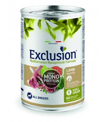 Exclusion Adult Lamb корм для дорослих собак всіх порід з ягням 400 г Exclusion - 1 - 8011259003539