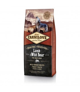 Сухий корм для дорослих собак всіх порід Carnilove Lamb & Wild Boar ягня та кабан Carnilove - 1 - 