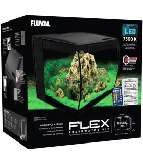 Акваріум Fluval FLEX з обладнанням, скло, пластик, 57л Fluval - 1 -  2