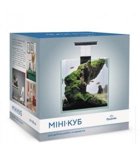 Акваріумний комплект «Міні-куб» 9,5 л Природа - 1 - 4823082416738 2