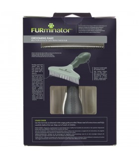 Гребінь FURminator для собак та котів з обертовими зубцями FURminator - 1 - 4048422141341 2