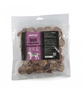 Снеки для собак AnimAll Snack качині медальйони з тріскою, 500 г, 99579 2