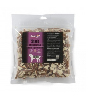 Снеки для собак AnimAll Snack лососеві сендвіч-трикутники, 500 г, 99531 2