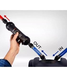 Обігрівач Aquael для акваріуму Flow Heater проточний з системою регулювання One Touch 500Вт Aquael - 1 - 5905546326100 2