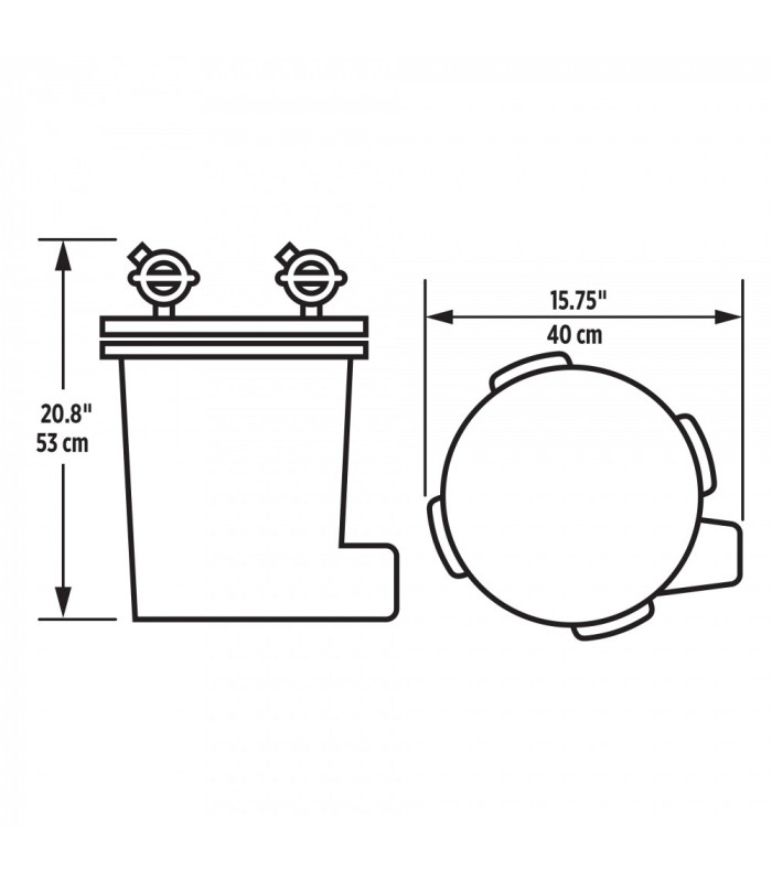 Фільтр Hagen Fluval FX6 для акваріуму до 1500л зовнішній пластик метал гума 20л 2130л/год Fluval - 8 - 015561102193