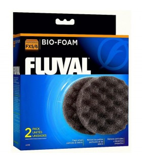 Вкладиш Hagen фільтраційний для фільтру FX5/6 біогубка 2шт Fluval - 1 - 015561102391