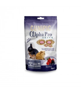 Снеки Cunipic Alpha Pro лісові фрукти, подушечки з кремовою начинкою, 50 г CUNIPIC - 1 - 8437013149624