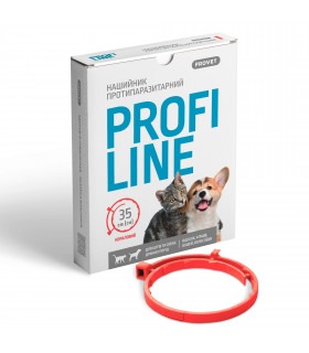 Нашийник Природа ProVET Профілайн для собак та котів протипаразитарний кораловий 35см ProVET - 1 - 4823082430963