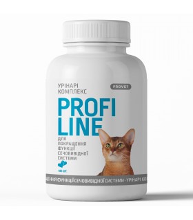 Вітаміни для котів Provet Profiline Урінарі Комплекс для поліпшення функції сечовивідної системи, 180 таб. ProVET - 1 - 48230824