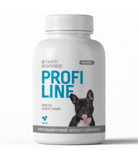 Вітаміни для собак Provet Profiline Віталіті Комплекс протиалергічний, 100 таб. ProVET - 1 - 4823082431663