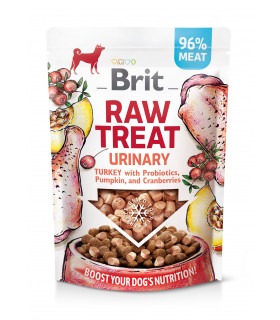 Ласощі для собак Brit Raw Treat freeze-dried Urinary для профілактики сечокам'яної хвороби, індичка, 40 г Brit Care - 1 - 859560