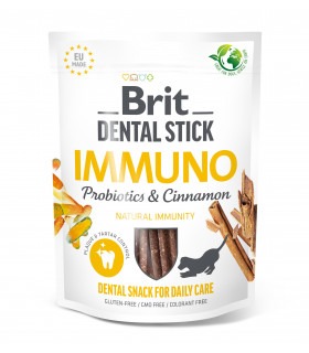 Ласощі для собак Brit Dental Stick Immuno для міцного імунітету, пробіотики та кориця, 7 шт, 251 г Brit Care - 1 - 8595602564378 2