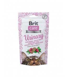 Функціональні ласощі для котів Brit Care Cat Snack Urinary з індичкою, 50 г Brit Care - 1 - 8595602555758