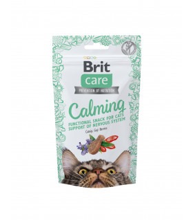 Функціональні ласощі для котів Brit Care Cat Snack Calming з куркою, 50 г Brit Care - 1 - 8595602555765