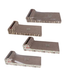 Дряпка для котів Eastland Лежак з котячою м'ятою, 52x21x12 cм (картон) Eastland - 1 - 6970115703186