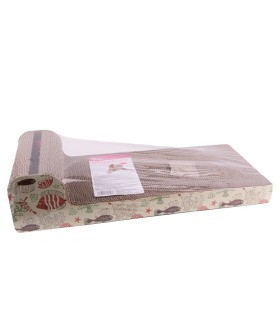 Дряпка для котів Eastland Лежак з котячою м'ятою, 52x21x12 cм (картон) Eastland - 1 - 6970115703186 2