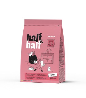 Сухий корм для кошенят Half&Half  з яловичиною Half&Half - 3 -  2