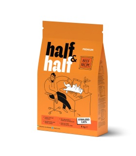 Сухий корм Half&Half для стерилізованих котів, з яловичиною Half&Half - 3 - 