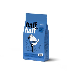Сухий корм Half&Half для дорослих собак великих порід, із яловичиною Half&Half - 2 -  2