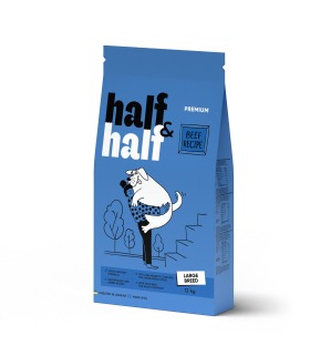 Сухий корм Half&Half для дорослих собак великих порід, із яловичиною Half&Half - 2 - 