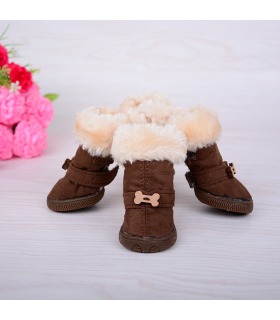 Черевики для собак малих порід Ruispet, з утепленням, комплект 4 шт. Ruispet - 1 -  2