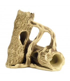 Декорація Дві колоди маленькі для акваріума кераміка 18х20см Природа - 1 - 4820157407875