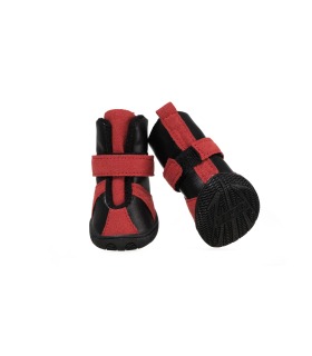 Черевики для собак малих порід Ruispet зимові, чорні, комплект 4 шт. Ruispet - 1 -  2