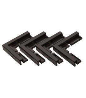 Куточки Aquael на акваріум під покривне скло до 4мм пластикові 4шт Aquael - 1 - 5905546110341