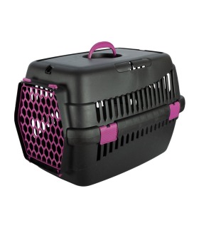 Переноска SG для собак та котів до 6 кг 35*49*32,5 см чорний/мікс SGbox - 1 - 2700000016053 2