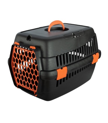 Переноска SG для собак та котів до 6 кг 35*49*32,5 см чорний/мікс SGbox - 3 - 2700000016053