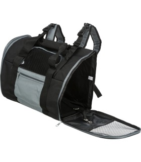 Рюкзак-переноска Trixie для собак Connor нейлоновий чорний/сірий до 8кг 42*29*21см Trixie - 1 - 4011905028828 2