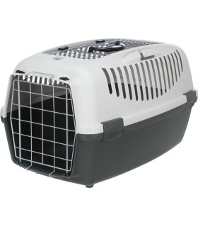 Переноска Trixie для собак та котів Capri 3 Open Top пластикова сіра до 12кг S 40*38*61см Trixie - 1 - 4011905398617