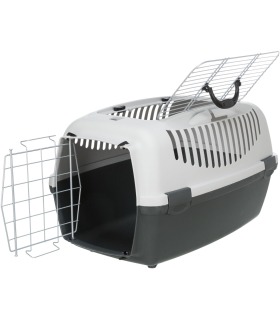 Переноска Trixie для собак та котів Capri 3 Open Top пластикова сіра до 12кг S 40*38*61см Trixie - 1 - 4011905398617 2