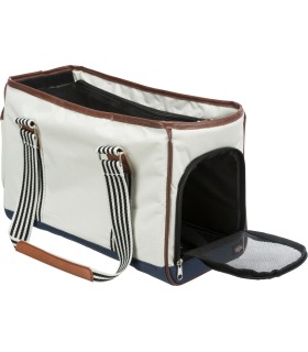 Сумка-переноска Trixie для котів Elisa з поліестеру/брезенту біла до 5кг 20*26*41см Trixie - 1 - 4011905362472 2