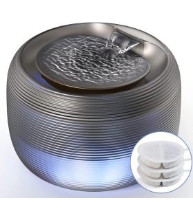 Фонтан-поїлка WAUDOG для собак та котів, автоматична з підсвіткою, 2,5 л WAUDOG - 1 - 4823089365664