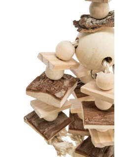 Іграшка Trixie для папуг з канатом дерево 35см Trixie - 1 - 4011905589862 2