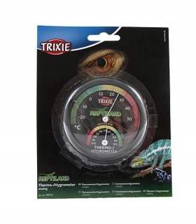 Термометр-гігрометр для тераріума Trixie  механічний, з наліпкою d:7,5 см Trixie - 1 - 4011905761138 2