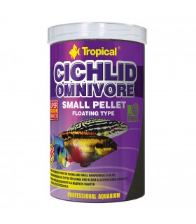 Корм Tropical для риб Тропікал ЦИХЛІД І АРОВАНА CICHLID OMINVORE MEDIUM PELLET палички 360г Tropical - 1 - 5900469609569