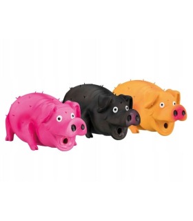 Іграшка Trixie для собак Порося з щетиною та звуком латексне 21см Trixie - 1 - 4011905354996