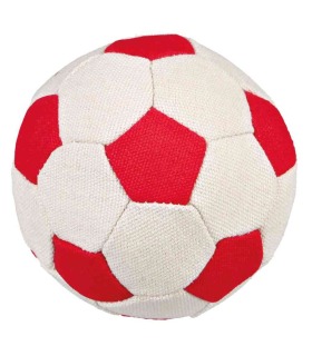 Іграшка для собак Trixie М'яч футбольний, брезент/вініл, 11 см Trixie - 1 - 4011905347110 2