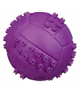 Іграшка для собак Тріксі М'яч гумовий з пищавкою, каучук Trixie - 1 -  2